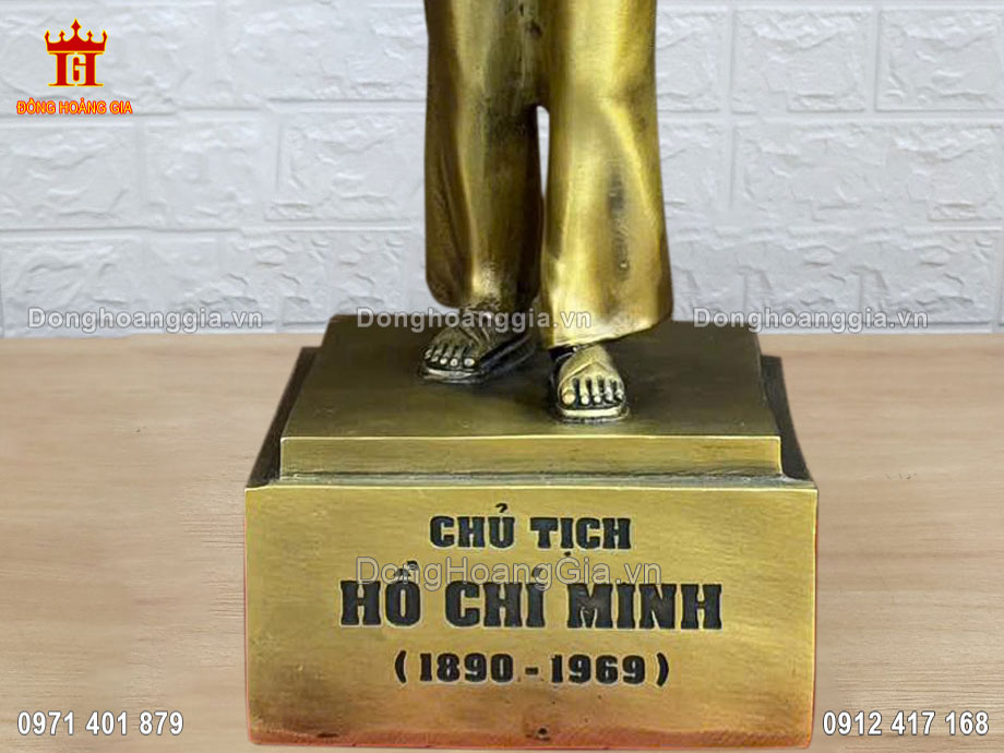 Đồng Hoàng Gia là địa chỉ chế tác tượng Bác Hồ bằng đồng uy tín